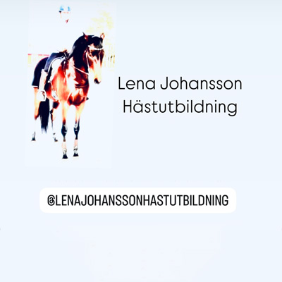 Lena Johansson Hästutbildning